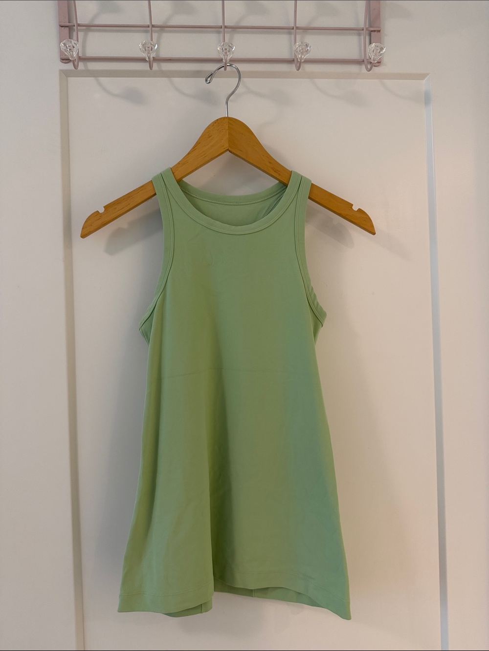 lululemon athletica Light Green Tank Top